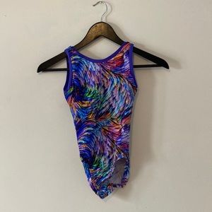 Gymgear Multi Coloured Gymnastics Leotard